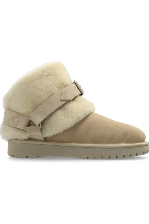 Burberry Buty, Kobieta, Beżowy, 36 EU, Bawełna, Puszyste Śniegowce