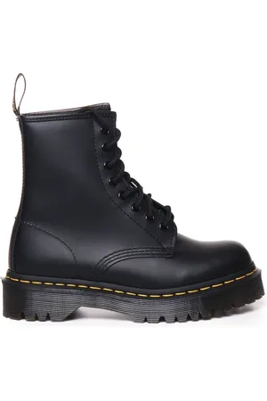 Dr. Martens Buty, Kobieta, Czarny, 36 EU, Skóra, Klasyczne czarne skórzane platformy
