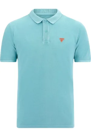 Guess Koszulki, Mężczyzna, Niebieski, S, Bawełna, Basic Polo Shirt