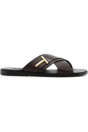 Tom Ford Buty, Mężczyzna, brązowy, 39 EU, Casual Plażowe Sandały