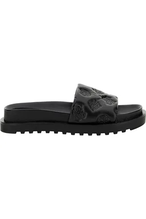 Guess Buty, Kobieta, Czarny, 36 EU, Klapki Fabetza