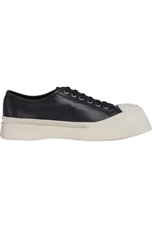 Marni Buty, Mężczyzna, Czarny, 44 EU, Skóra, Pablo Low-Top Lace-Up Sneaker