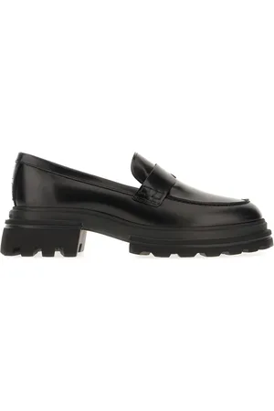 Hogan Buty, Kobieta, Czarny, 40 EU, Stylowe Mokasyny dla Mężczyzn