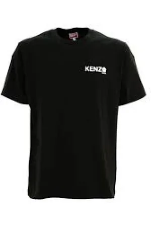 Kenzo Koszulki, Mężczyzna, Czarny, L, Casual Bawełniany T-shirt dla Mężczyzn