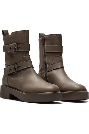 Copenhagen Shoes Buty, Kobieta, brązowy, 37 EU, Skóra, Botki Ankle CPH 641 Vitello Fango