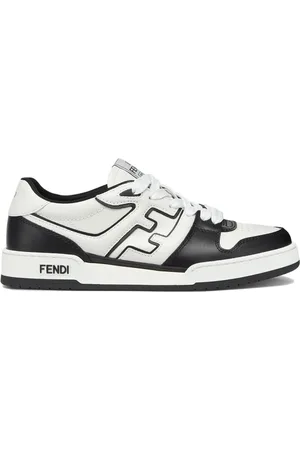 Fendi Buty, Mężczyzna, Czarny, 40 EU, Skóra, Match Sneakers