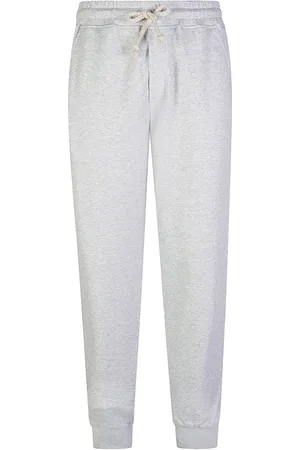 ELEVENTY Spodnie, Mężczyzna, Szary, 2XL, Bawełna, Spodnie dresowe z bawełny o luźnym kroju