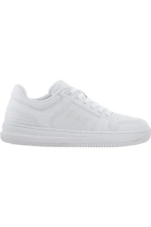 EA7 Buty, Mężczyzna, Biały, 44 EU, Skóra, Low Sneakers