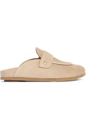 Max Mara Buty, Kobieta, Beżowy, 40 EU, Stylowe mokasyny