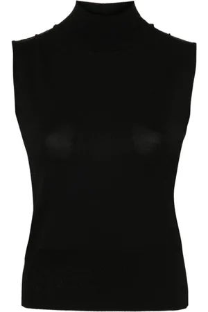 ERMANNO SCERVINO Swetry, Kobieta, Czarny, M, Lupetto Golf z Dzianiny