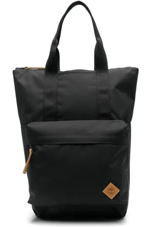 Timberland Torebki, Mężczyzna, Czarny, ONE SIZE, Czarny Plecak z Wodoodpornym Materiałem