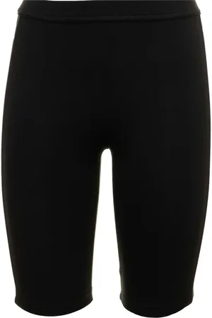 Dsquared2 Sport, Kobieta, Czarny, L, Bawełna, Bermuda Bike Shorts