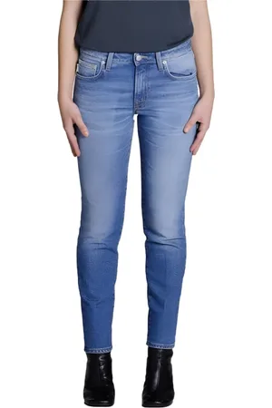(+) people Jeansy, Kobieta, Niebieski, W25, Bawełna, Dżinsy Skinny Fit Stretch
