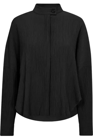 Co`Couture Bluzki, Kobieta, Czarny, L, Poliester, Angelacc Wing Shirt Blouse