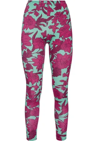 La DoubleJ Spodnie, Kobieta, Fioletowy, L, Skóra, Skinny Jersey Leggings