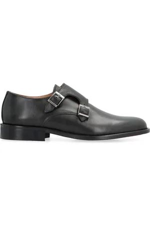 Bruno Magli Buty, Mężczyzna, Czarny, 42 EU, Monk-strap buty skórzane