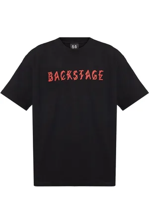 44 Label Group Koszulki, Mężczyzna, Czarny, S, Bawełna, Backstage T-shirt