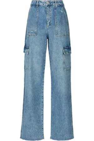 Chiara Ferragni Jeansy, Kobieta, Niebieski, 3XS, Denim, Szerokie Jeansyy