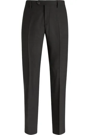Boggi Milano Spodnie, Mężczyzna, Czarny, 2XL, Wełna, Wełniane spodnie stretch z możliwością prania