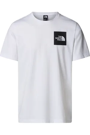 The North Face Koszulki, Mężczyzna, Biały, S, Koszulka z nadrukiem logo