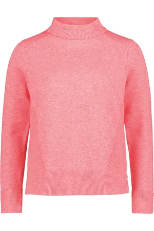 Betty Barclay Swetry, Kobieta, Czerwony, 4XL, Elegancki Sweter z Kamieniami