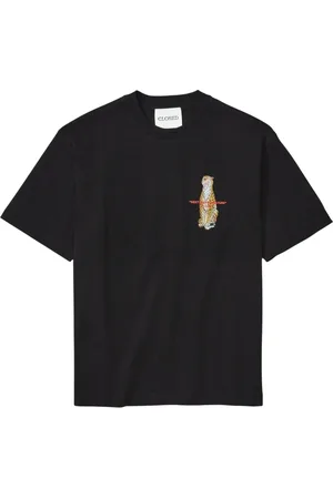 Closed Koszulki, Mężczyzna, Czarny, S, Bawełna, T-shirt z krótkim rękawem o regularnym kroju z nadrukiem z przodu