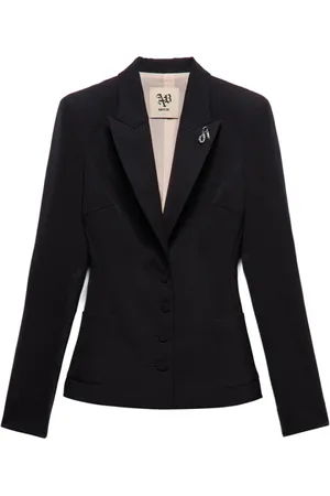 ANIYE BY Kurtki, Kobieta, Czarny, L, Czarny Blezer Betsy Nowoczesny Styl