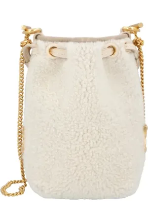 Chloé Torebki, Kobieta, Beżowy, ONE SIZE, Torebka na ramię Shearling