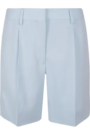 Burberry Szorty, Kobieta, Niebieski, S, Wełna, Casual Shorts
