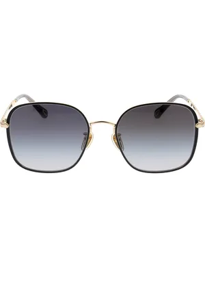 Chloé Akcesoria, Kobieta, Czarny, ONE SIZE, Stylowe okulary przeciwsłoneczne
