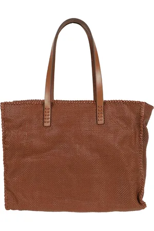 Dragon Diffusion Torebki, Kobieta, brązowy, ONE SIZE, Skóra, Brązowa Torba Shopper