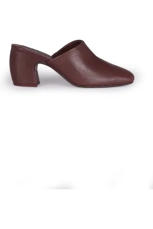 Cortana Buty, Kobieta, Czerwony, 40 EU, Skóra, Czółenka Mules Moon Heel