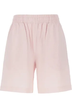 Burberry Szorty, Kobieta, Różowy, XS, Bawełna, Bawełniane Szorty