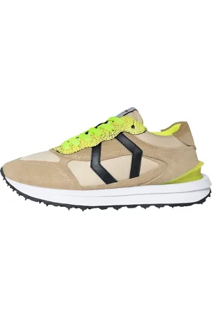 Mikakus Buty, unisex, Beżowy, 41 EU, Nylon, Kolorowe Ivy Sneakers