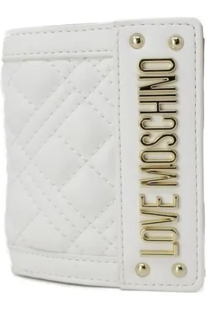 Moschino Akcesoria, Kobieta, Biały, ONE SIZE, Mały Portfel