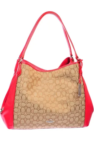 Coach Torebki, Kobieta, Beżowy, ONE SIZE, Skóra, Luksusowa torba typu tote