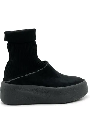 vic matiè Buty, Kobieta, Szary, 39 EU, Czarny Botek