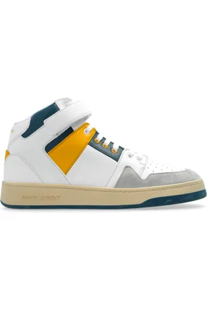 Saint Laurent Buty, Mężczyzna, Biały, 42 1/2 EU, Buty sportowe za kostkę