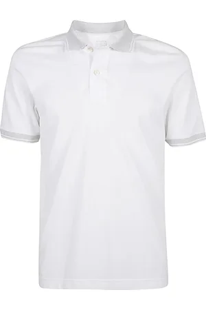 ELEVENTY Koszulki, Mężczyzna, Biały, 3XL, Bawełna, Polo z bawełny Giza