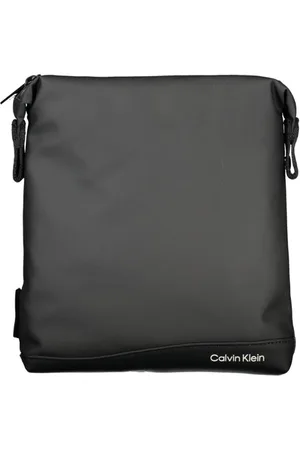 Calvin Klein Torebki, Mężczyzna, Czarny, ONE SIZE, Poliester, Poliestrowa Torba na Ramię