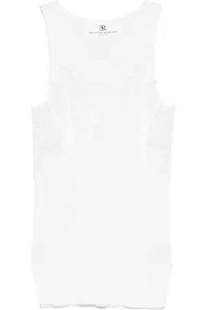 ERMANNO SCERVINO Koszulki, Kobieta, Biały, S, Wełna, Sweter