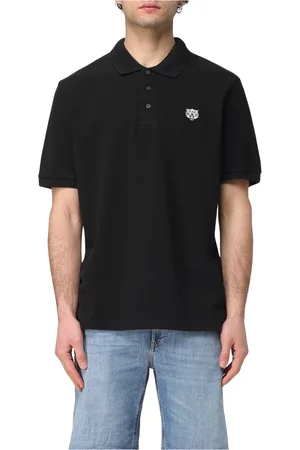 Kenzo Koszulki, Mężczyzna, Czarny, S, Sweter Polo
