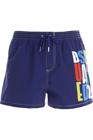 Dsquared2 Stroje kąpielowe, Mężczyzna, Niebieski, XL, Stylowa odzież plażowa