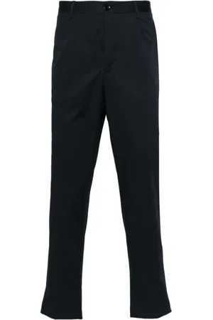 Etro Spodnie, Mężczyzna, Niebieski, XL, Bawełna, Spodnie Slim-fit