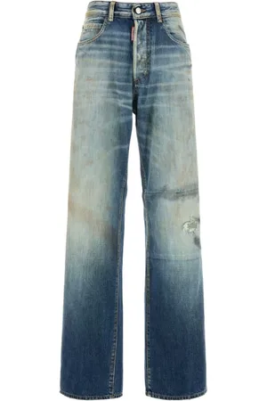 Dsquared2 Jeansy, Kobieta, Niebieski, 2XS, Bawełna, San Diego Jeansy