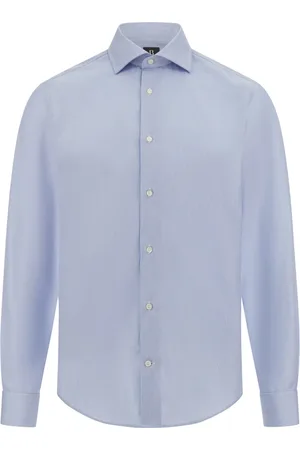 Boggi Milano Koszule, Mężczyzna, Niebieski, XL, Bawełna, Wyjątkowa koszula non-iron