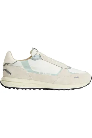 Woolrich Buty, Mężczyzna, Biały, 43 EU, Nylon, Białe Sneakersy z Nylonu z Podeszwą Vibram