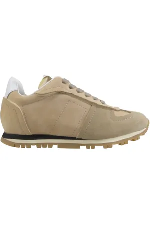 Maison Margiela Buty, Mężczyzna, Beżowy, 38 EU, Skóra, Sneakersy