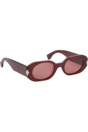 MARCELO BURLON Akcesoria, Kobieta, Czerwony, ONE SIZE, Okulary przeciwsłoneczne Nire
