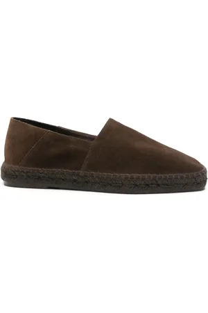 Tom Ford Buty, Mężczyzna, brązowy, 45 EU, Zamsz, Suede Espadrilles Made in Italy